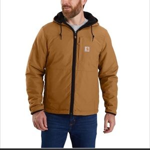 NWT Carhartt rain defender fleece reversible jacket